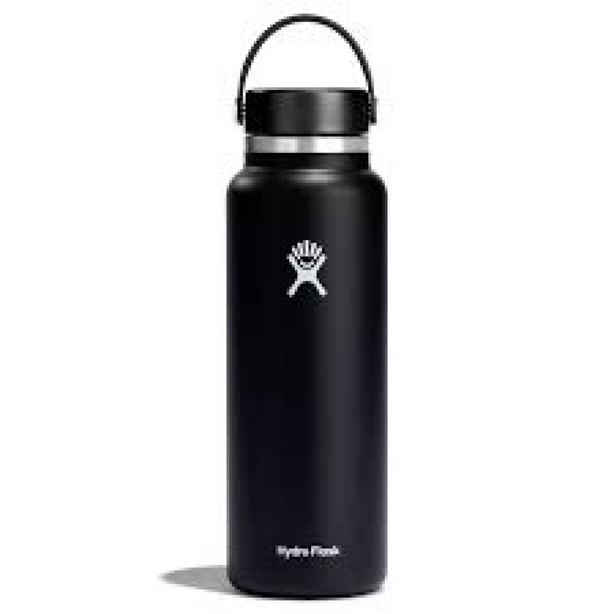 Hydroflask - 40 Oz Wide Mouth 2.0 Flex Cap Black