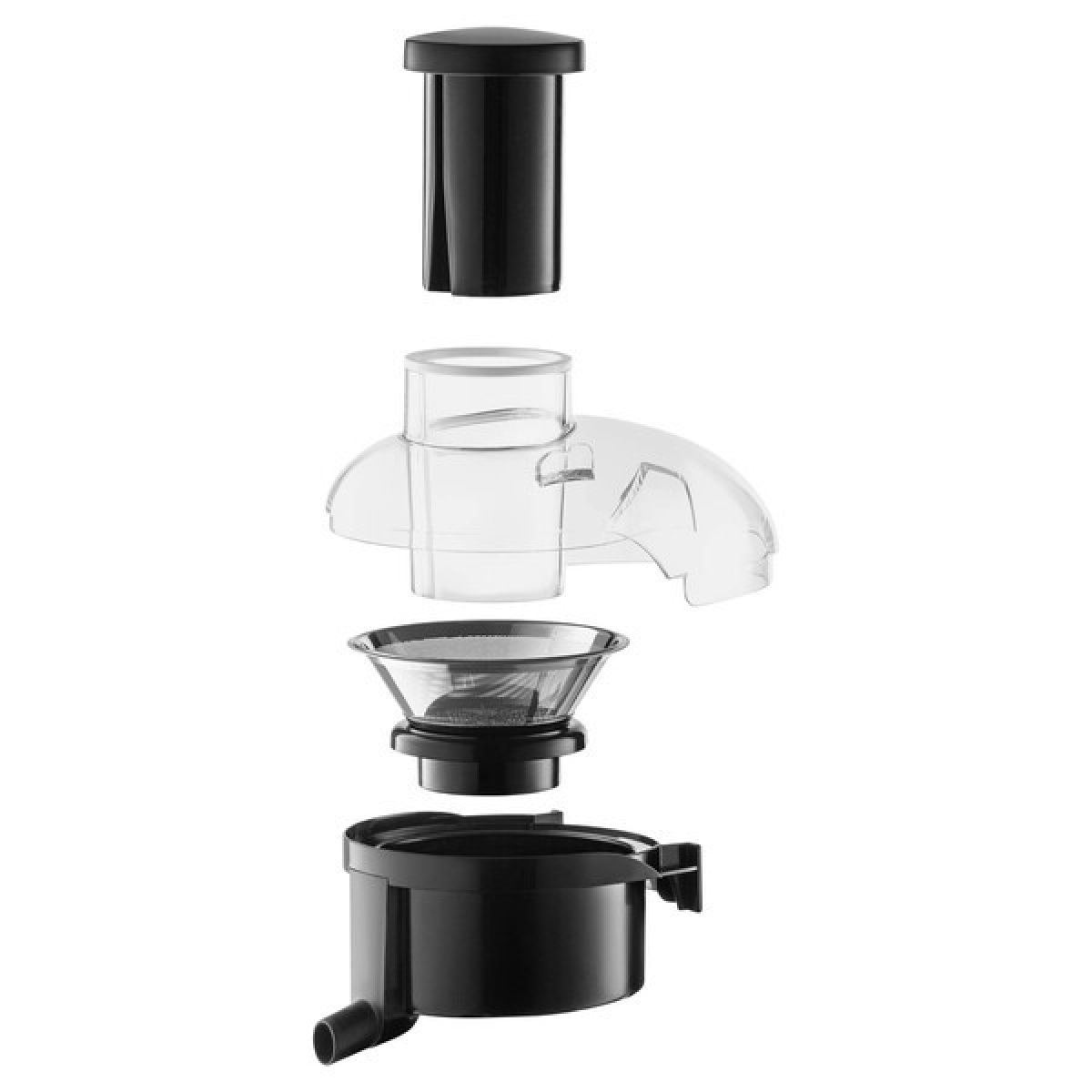 Sencor 800w, Wide Feeding Tube, Stainless Steel Micro-sieve, Pulp Container, Anti-drip Function.