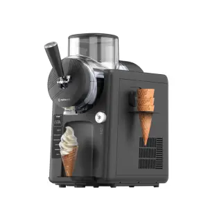 Nutricook Frost - Ice Cream Maker, Slushie, Sorbet & Milkshake, 1.8l Capacity, 6 Preset Modes, 7 Texture Settings - Black, Nc-frs330bg