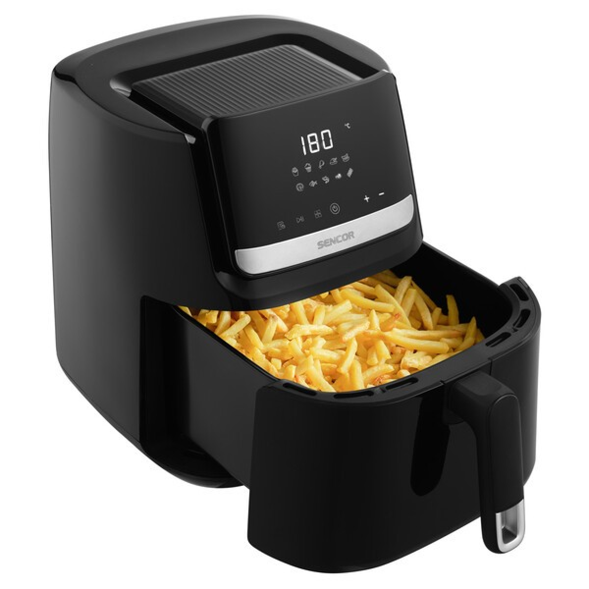 Sencor 150w, 15 Grind Settings, 350g Hopper, Steel Burrs, Low-noise Operation.