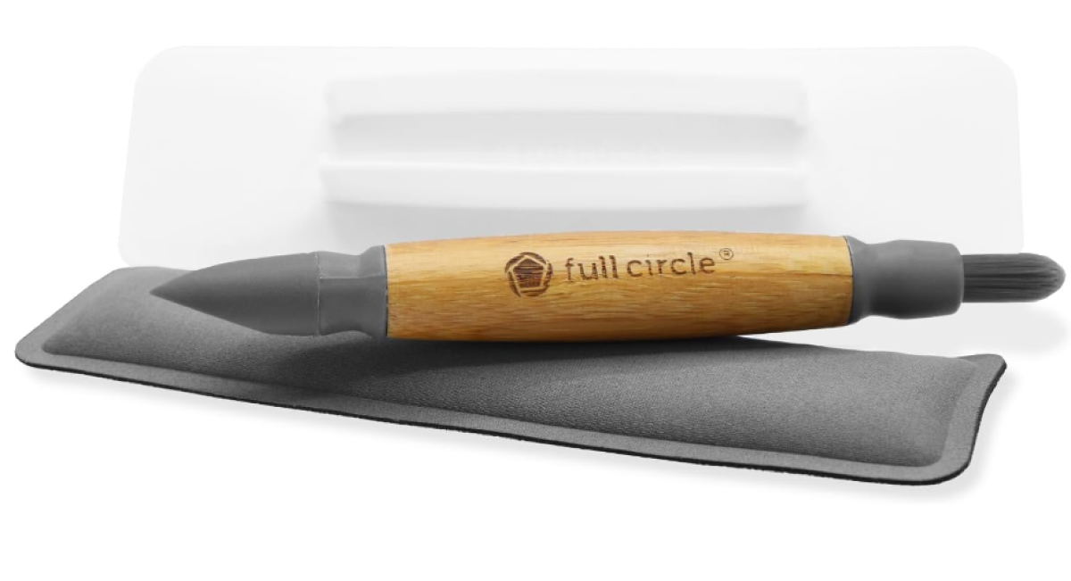 Full Circle Control Alt Clean 3-in-1 Electronics Cleaning Brush Set and Screen Wiper | FC17134GY