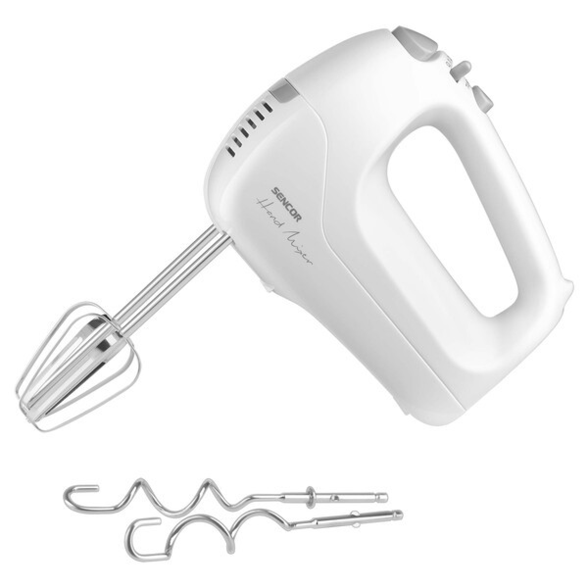 Sencor 500w, 5 Speed Settings + Turbo, 2 Types Of Beaters (whisk/kneading).