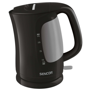 Sencor 2200w, 2.5l Capacity, Water Level Indicator, Black Finish.