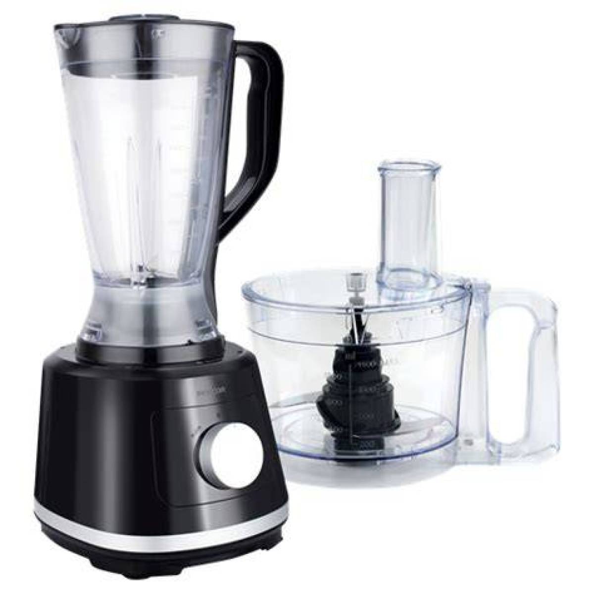 Sencor 800w, 1.5l Working Bowl, 2 Speeds + Pulse, Includes Chopping, Slicing, And Kneading Attachments.