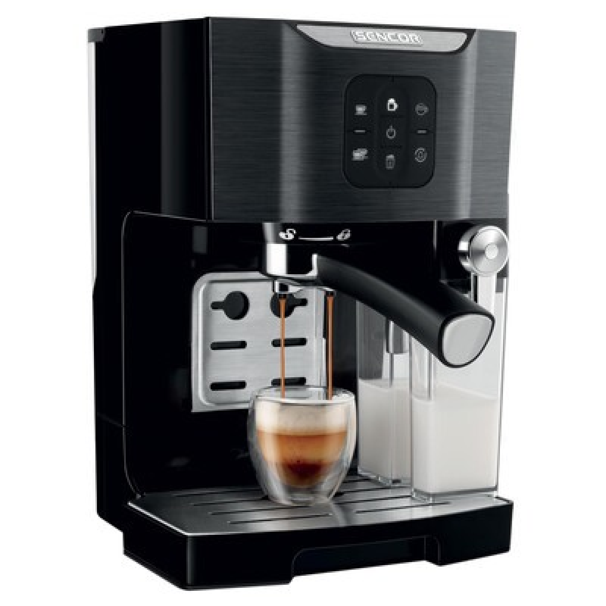 Sencor 1450w, 20 Bar Pump, 1.4l Water Tank, Thermoblock Heating, Semi-automatic.