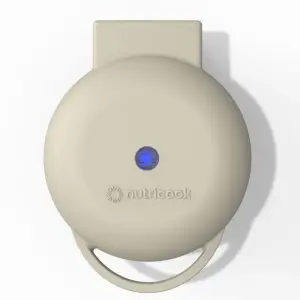 Nutricook Mini Waffle Maker 350-400 Watt - Beige, Nc-wm100bg