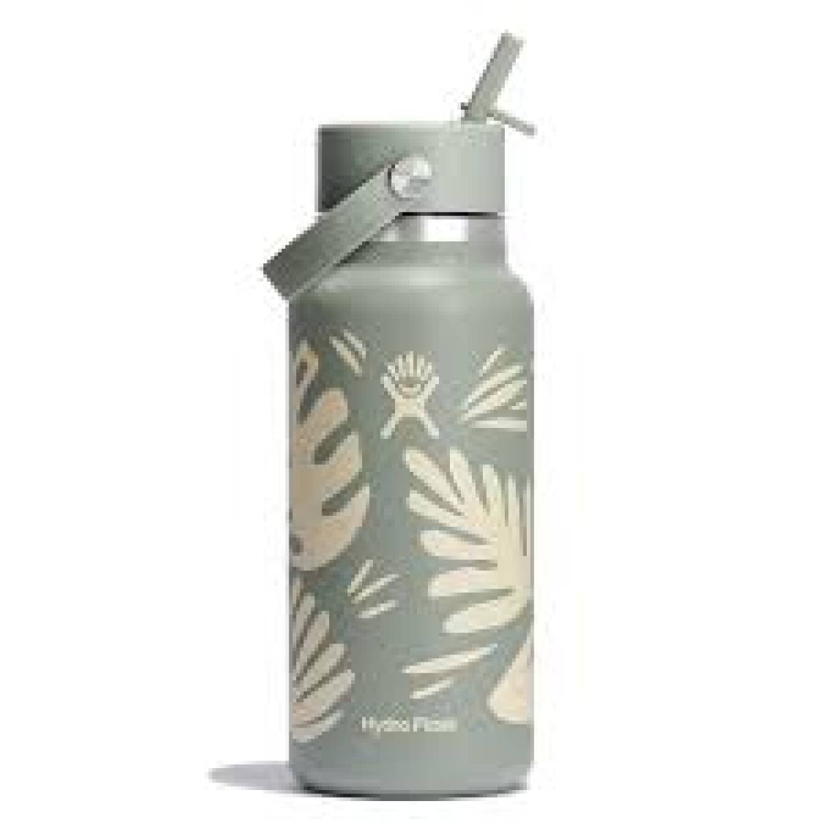 Hydroflask - 32 Oz Wide Flex Straw Cap Botanical Bliss Agave
