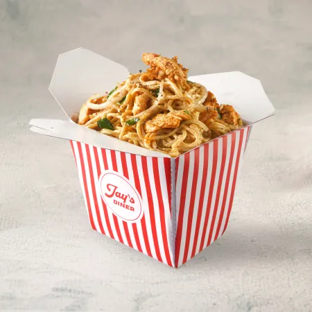  Jay's diner alfredo pasta 