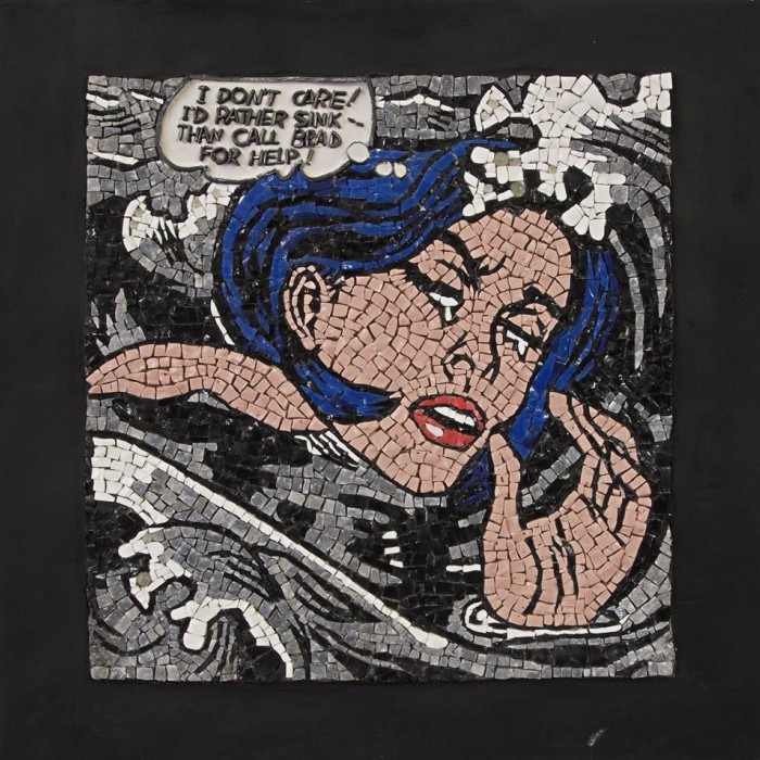 Artworks of the greatest artists translated in mosaic