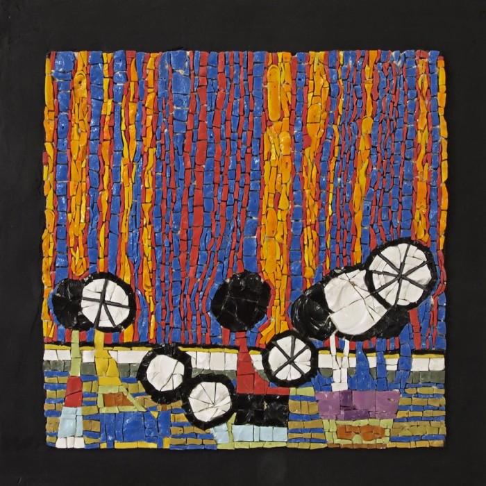 Artworks of the greatest artists translated in mosaic