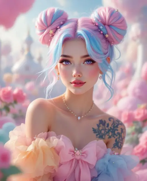 More AI artwork by Princess Meliora Candisweet on MateAura