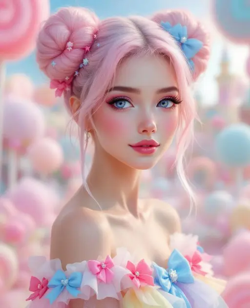 More AI artwork by Princess Meliora Candisweet on MateAura