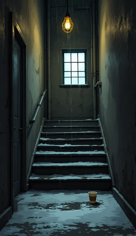 Stairwell, Grand Street loft