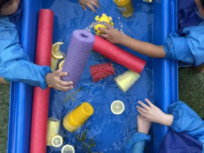 Water Sensory Day! | MLS