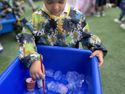 Ice Sensory Exploration | MLS