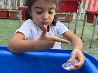 Ice Sensory Exploration | MLS