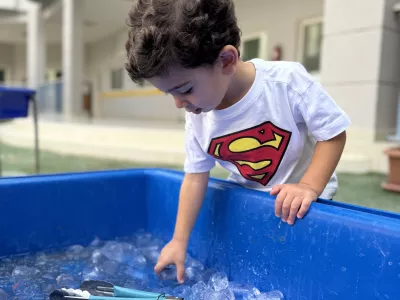 Ice Sensory Exploration | MLS