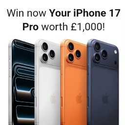 Win an iPhone 17 Pro logo