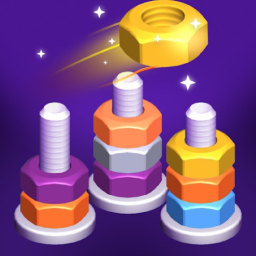 Nut Sort Blast: Color Puzzle logo