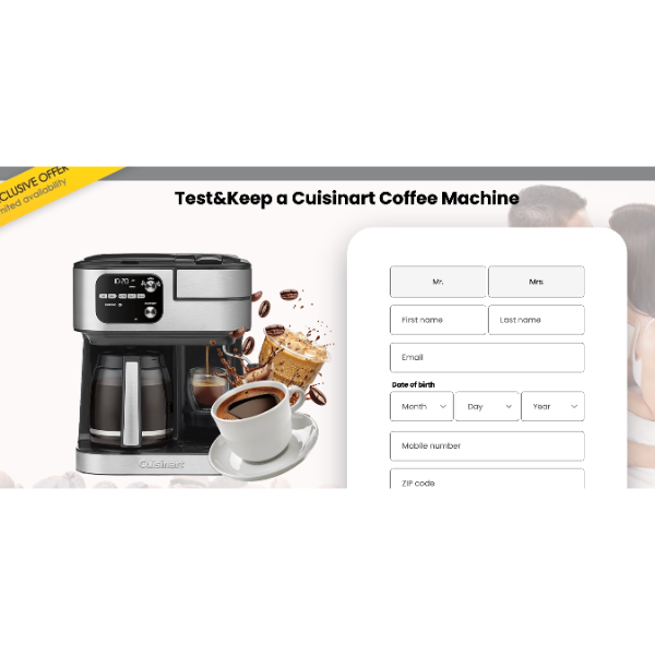 ForYouPromo Cuisinart Coffee Machine logo