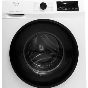 Ugine Automatic Washing Machine, Front Load, 8 KG, 90% Thermal Drying, White - UWHFL8W