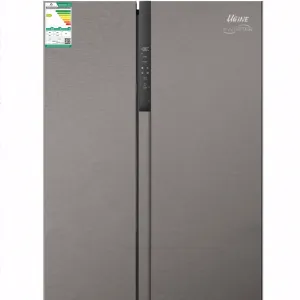 Ugine Refrigerator, Side By Side, 531 L, 18.69 Cu.Ft, Inverter, Dark Inox - UGRSBSH531INV