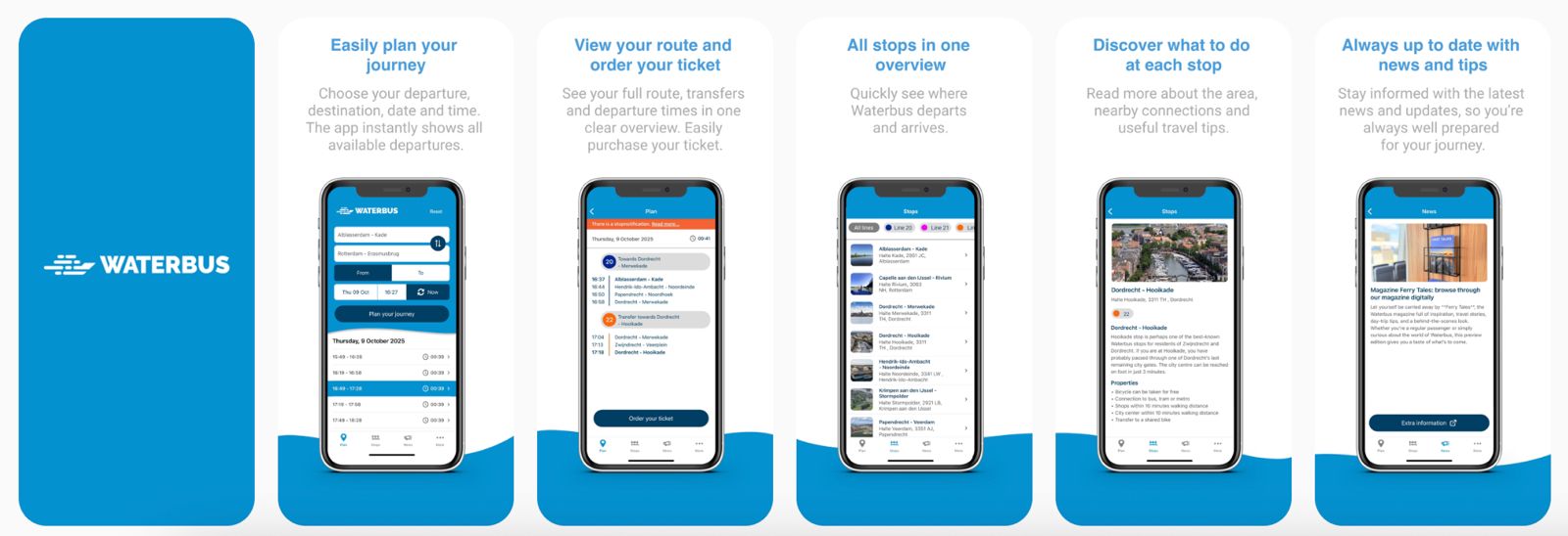 Waterbus app
