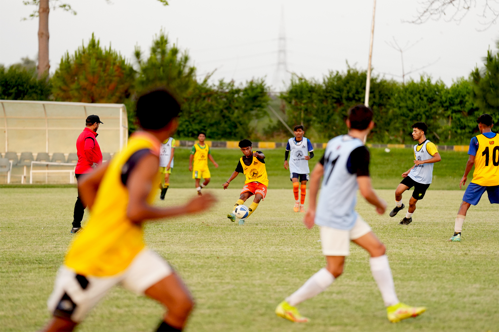 Backed by UK Muslim charity, teen footballers from Pakistan begin British tour