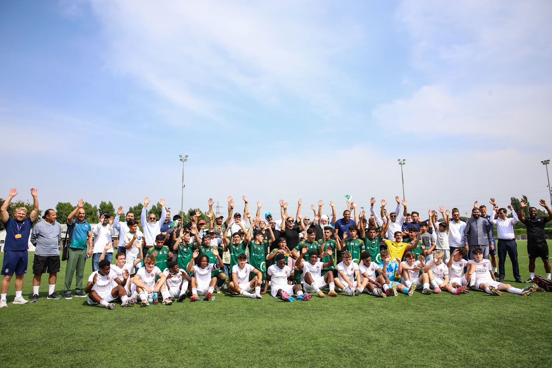 Community Trust entertain Pakistan Street Child team