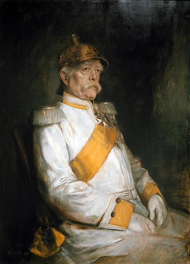 Concert de l'Europe et Prince Klemens von Metternich, Portrait d'Otto von Bismarck, Franz von Lenbach, 1890. Source : Wikipedia Commons (domaine public), StudySmarter.