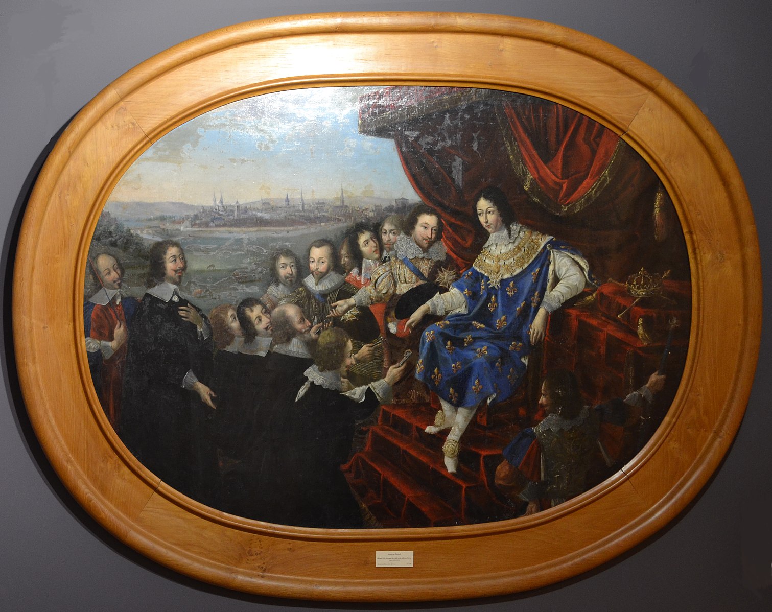 Francia absolutista Luis XIII recibiendo las llaves de la ciudad de Caen StudySmarter