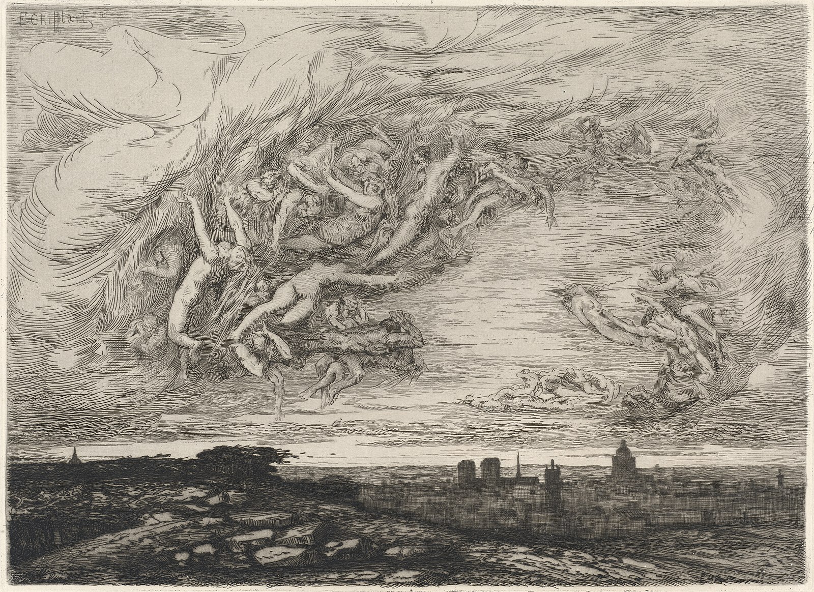 Louis Pasteur y la teoría de los gérmenes Obra de arte llamada Cólera en París creada en 1865 StudySmarter