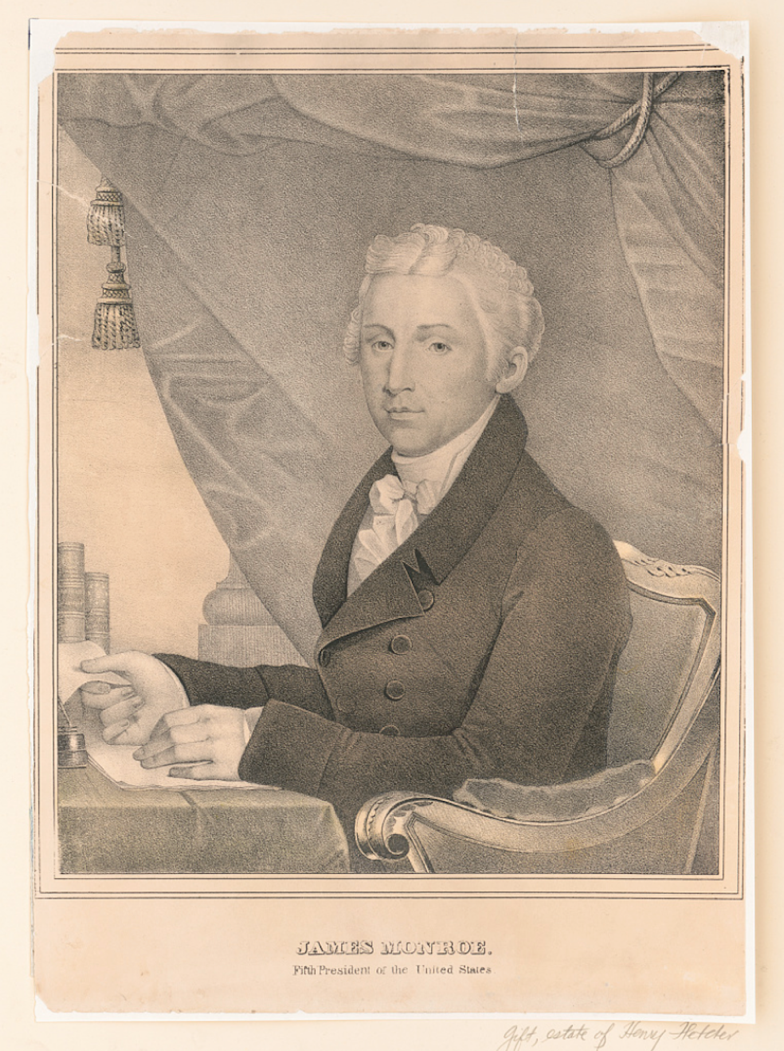 Doctrine Monroe, Fig. 2 - James Monroe, cinquième président des États-Unis, 1830-1842, StudySmarter.