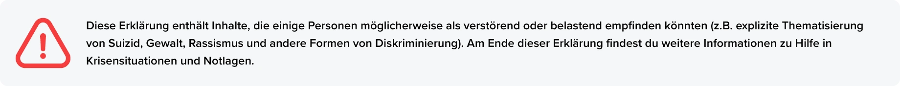 StudySmarter Warnung