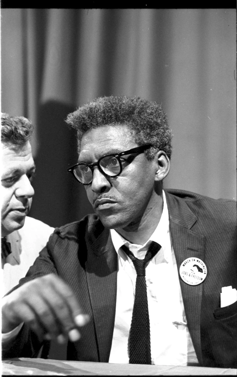 Civil Rights Baynard Rustin at the Civil Rights March StudySmarter