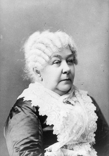 Mujeres y progresismo Elizabeth Cady Stanton retrato EstudioSmarter
