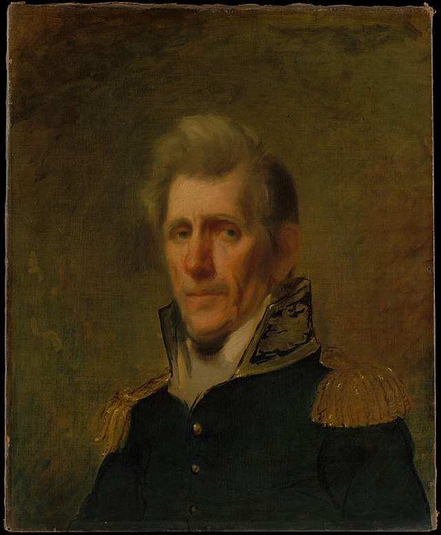 Ley de traslado de indios, Pintura del general Andrew Jackson, StudySmarter
