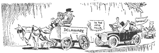 Amendements de l'ère progressiste Suffrage des femmes caricature politique 1920 StudySmarter
