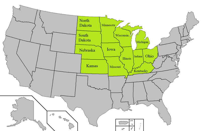 Formal Regions Corn Belt StudySmarter