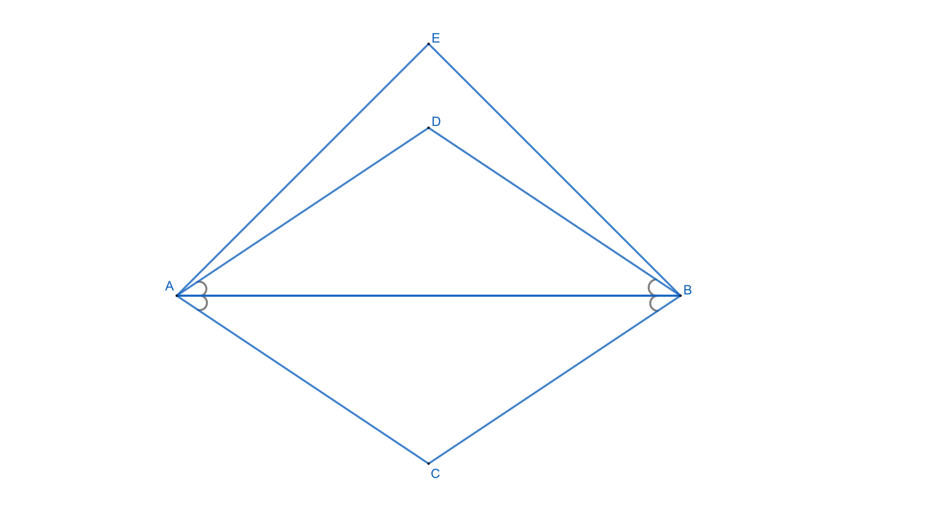 HL, ASA et AAS, trois triangles partageant le même côté, StudySmarter