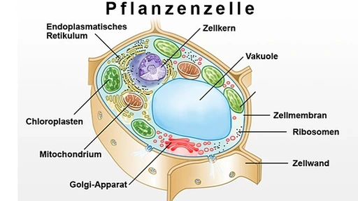 Zellaufbau Aufbau einer Pflanzenzelle StudySmarter