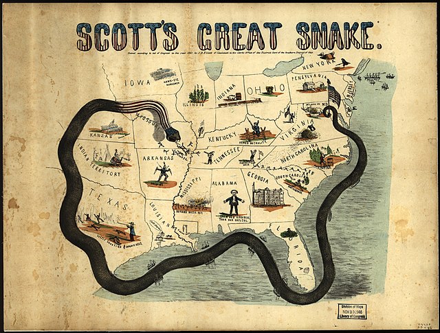 The Confederate Economy The Anaconda Plan StudySmarter