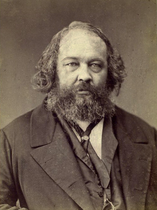 Desarrollo de la Teoría Política, Mijail Bakunin, Nadar. Fuente: Wikipedia Commons (dominio público), StudySmarter.