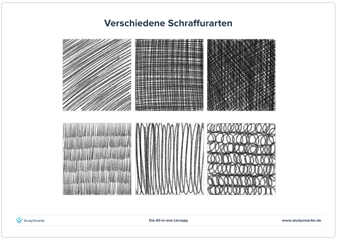 Licht und Schatten Kunst Schatten setzen Schraffurarten StudySmarter