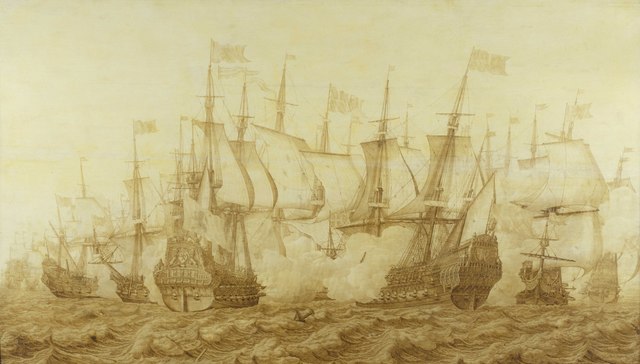 Batalla naval del Imperio Marítimo Inglés Estudia mejor