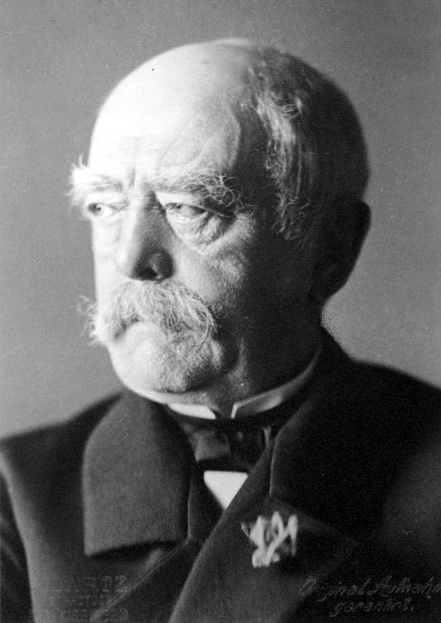 European History, black and white photograph of Otto vion Bismarck, StudySmarter