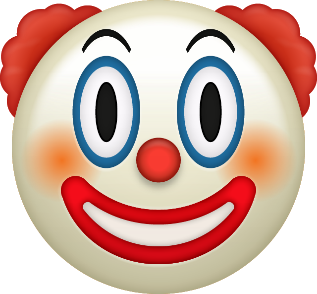 Text Speak, Image of clown emoji, StudySmarter