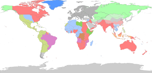 Mapa Imperios vs. Estados-nación StudySmarter