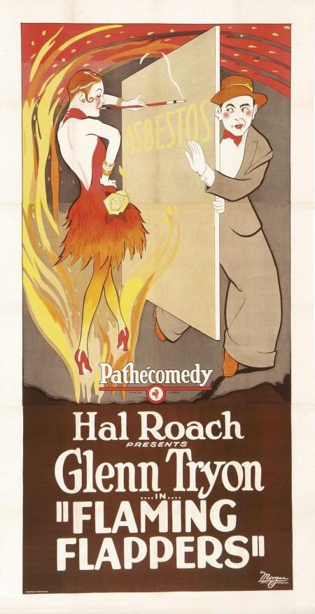 US History, An advertising poster for the film Flaming Flappers (1925). A flapper—an urban woman breaking the rules—was a popular subject in the 1920s film industry. Source: Wikipedia Commons (U.S. public domain), 91Ó°ÊÓ.
