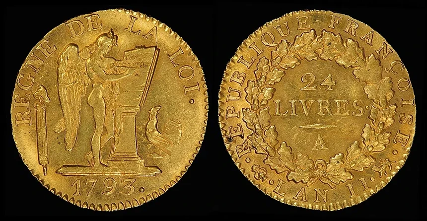 King Louis XVI Execution example of a livre (coin) StudySmarter